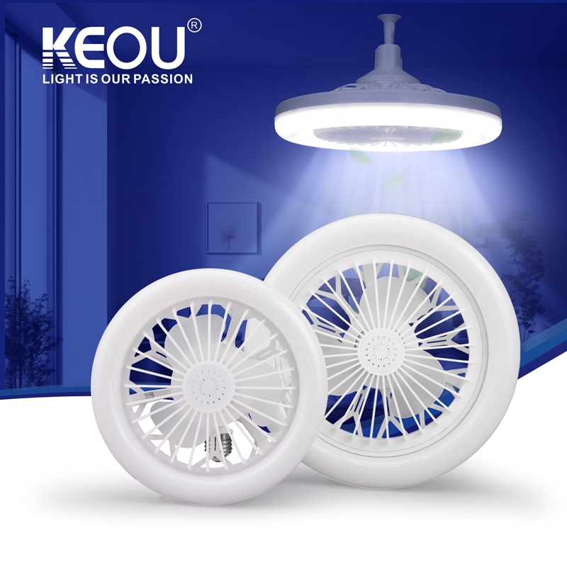 Keou Remote Control 30W 50W Ceiling Fan Light