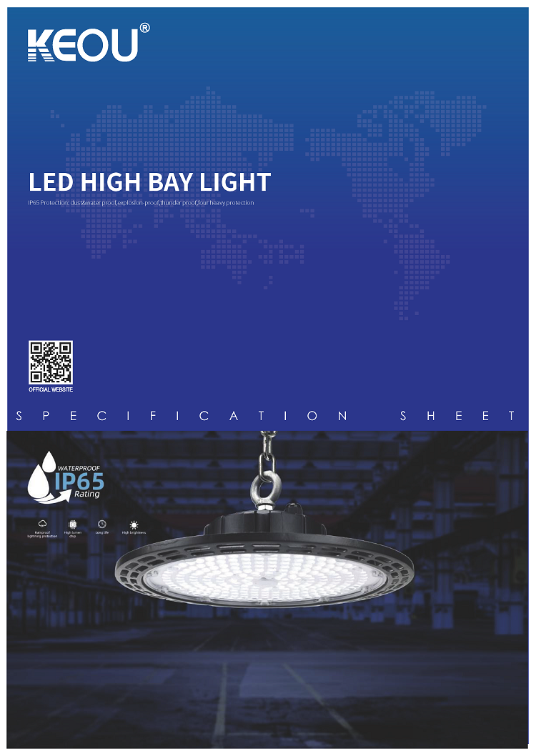 KEOU 100W 150W 200W 300W high bay led lamp