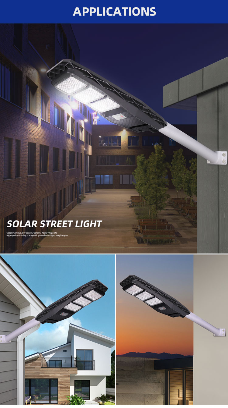 KEOU 100W 200W 300W Solar Energy Street Light